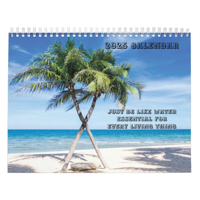Wie Wassersportler 2025 Kalender (Titelbild)