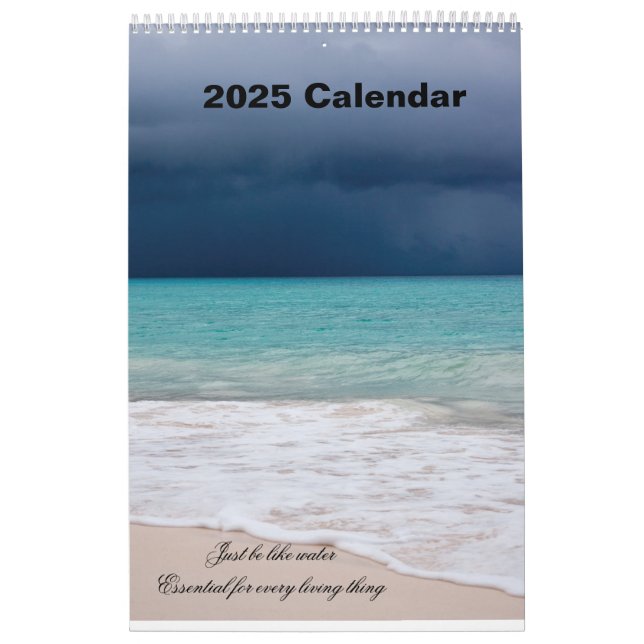 Wie Wassersportler 2025 Kalender (Titelbild)