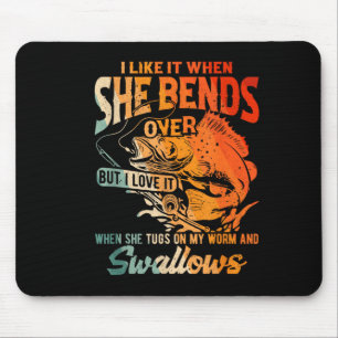Wie wenn sich bückt, aber liebe es, wenn an zieht mousepad
