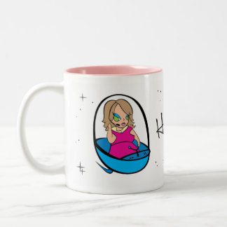 Wie will Ihr Traum, um hereinzukommen? Zweifarbige Tasse