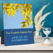Wie wir auf Facebook Plakatmarke Autumn