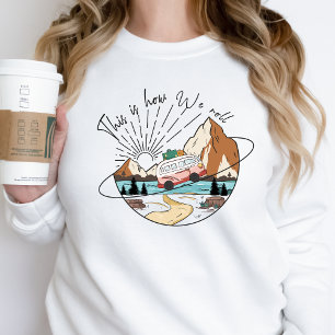 Wie wir Camp Life Happy Camper Sweatshirt rollen