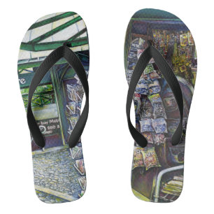 Wie wird man ein Bild, unvorstellbar? Flip Flops