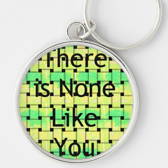 Wie You.png Schlüsselanhänger (Vorne)