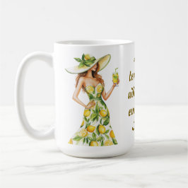 Wie Zitronen füge ich Zest zu allem, was ich Touch Kaffeetasse