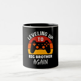 wieder bis zum großen Bruder - großes Bronzegesche Zweifarbige Tasse