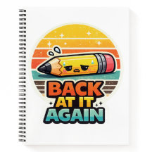Wieder dabei lustiger Bleistift Schuldesign