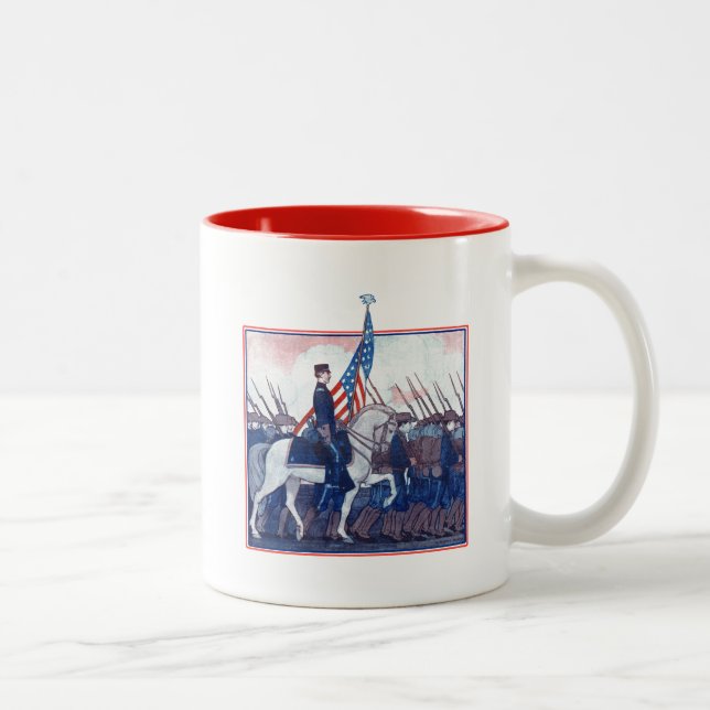 Wieder erlangt: Eine philippinische Zweifarbige Tasse (Rechts)