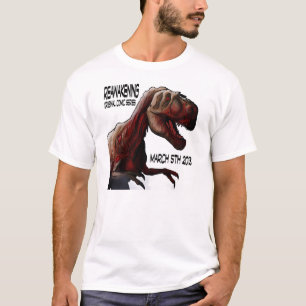 Wieder erwachendes Promo-Shirt T-Shirt