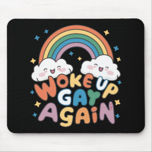 Wieder gay aufgewacht LGBT-Stolzmonat Groovy  Mousepad