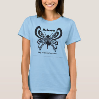 Wieder geboren Schmetterling - das T-Shirt Lunge