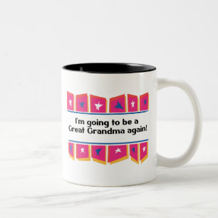 Wieder gehen, eine große Großmutter zu sein! Zweifarbige Tasse