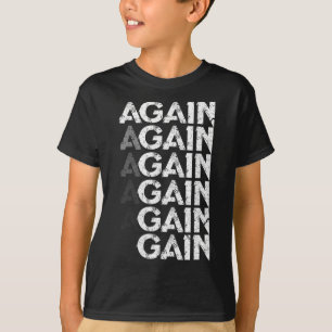 Wieder gewinnen lustiger Bodybuilding-Gym-Workout- T-Shirt