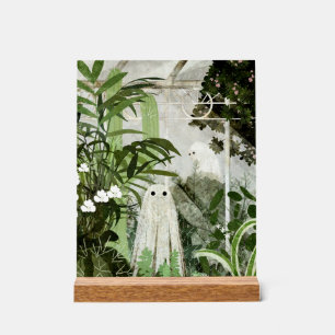 Wieder ist ein Geist im Greenhouse... Acrylschild