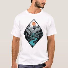 "Wieder verloren: Die Natur macht keine Links Dreh T-Shirt