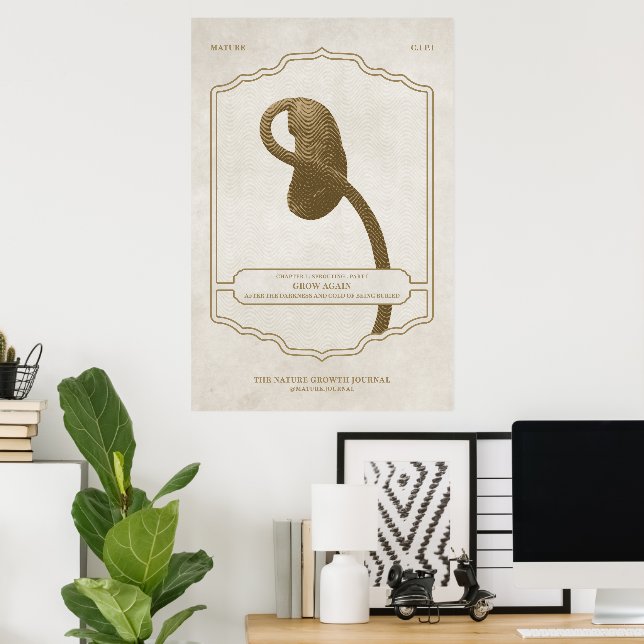 WIEDER WACHSEN V3 - REALES DESIGN JOURNAL POSTER (Heimbüro)