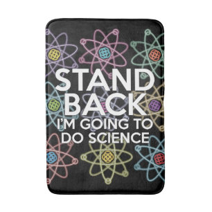 WIEDER WERDE ICH WISSENSCHAFT MACHEN BADEMATTE