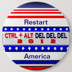 Wiederanlauf Amerika Button