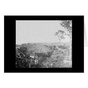 Wiederaufbau der Eisenbahnbrücke über den Zedernla