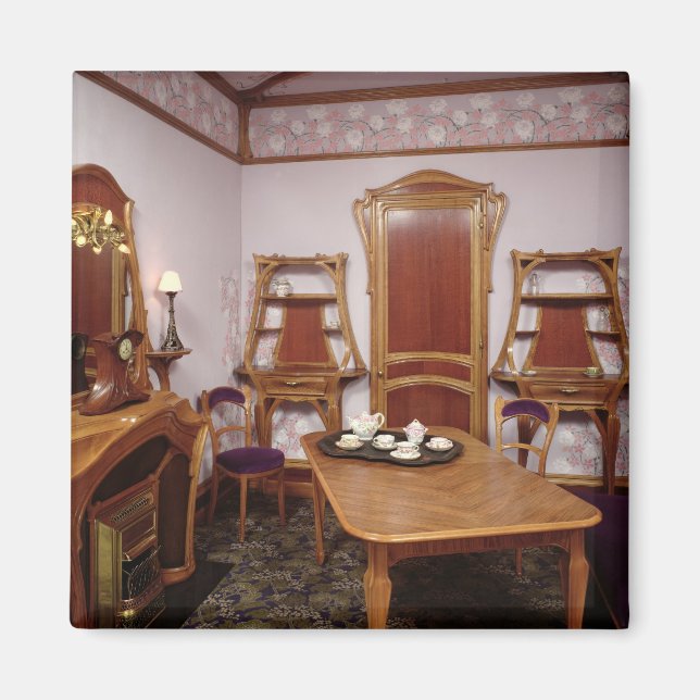 Wiederaufbau eines Salons des Cafés de Paris Magnet (Vorne)