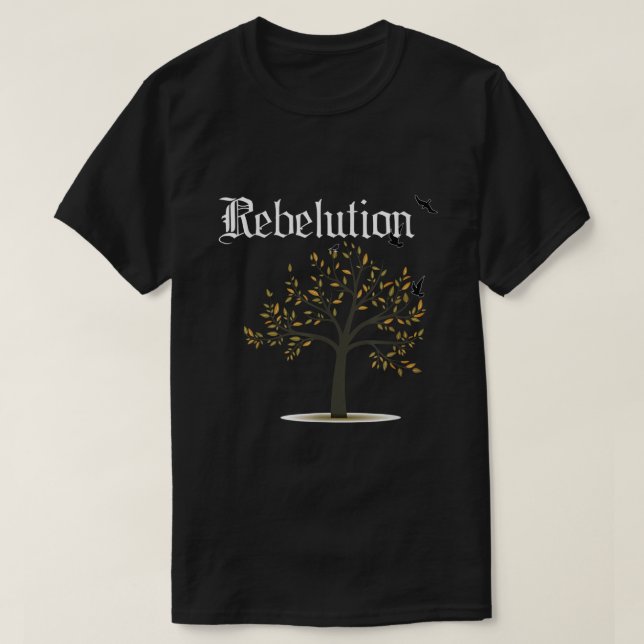 Wiederaufbau fällt an T-Shirt (Design vorne)