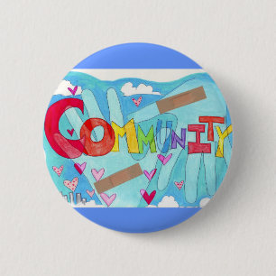 Wiederaufbauen-Gemeinschaft Button
