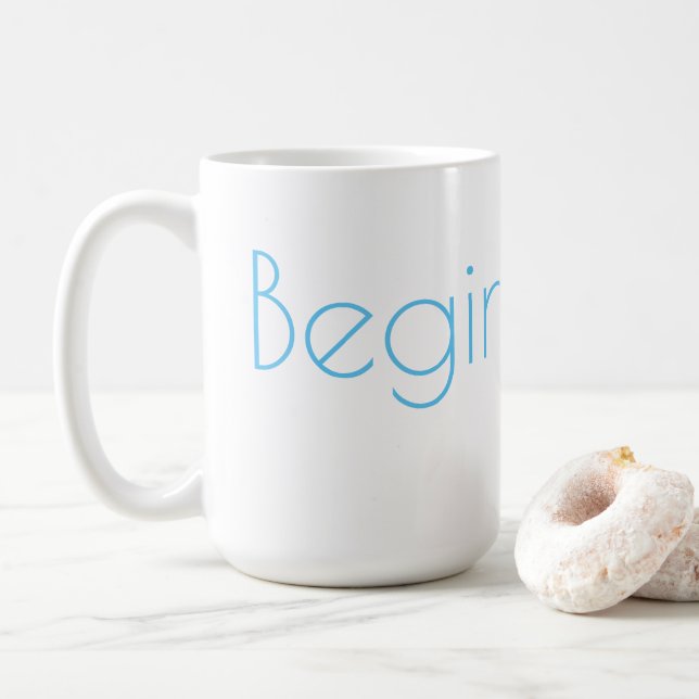 Wiederaufnahme der Tasse (Mit Donut)