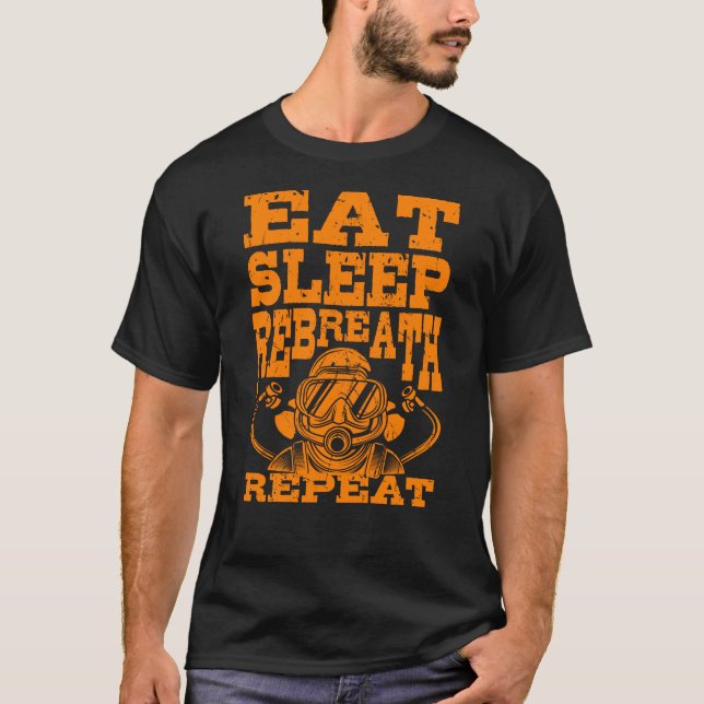 Wiederbelebung der technischen Taucher für den Sch T-Shirt (Vorderseite)