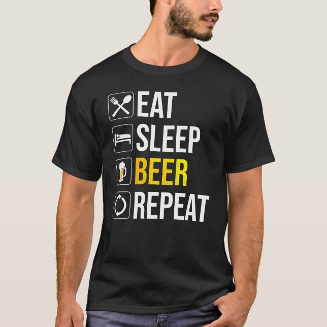 Wiederbelebung des Schlafbiers T-Shirt (Vorderseite)