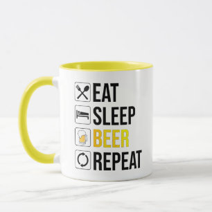Wiederbelebung des Schlafbiers Tasse