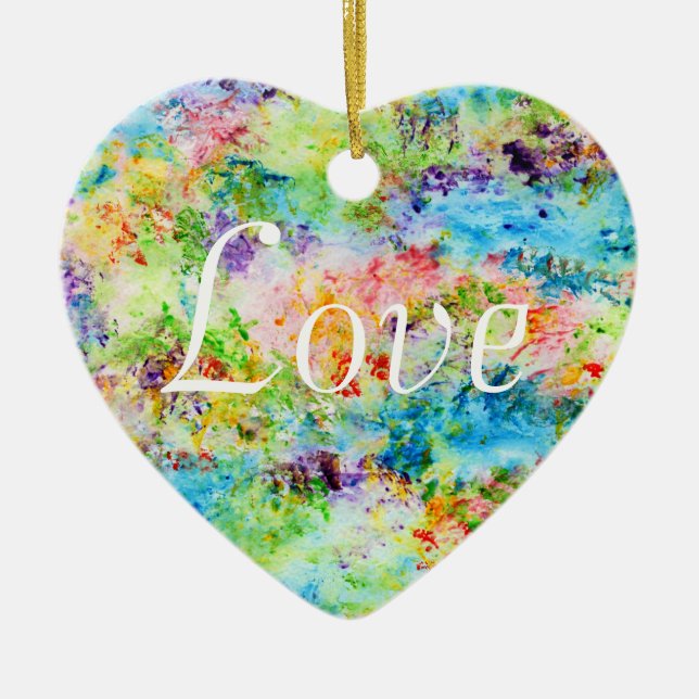 Wiederbelebung - Liebe Keramikornament (Vorne)