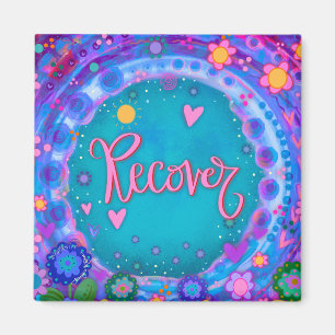 Wiedererlangen Hübschen Spaß Inspirierend Blumenin Magnet