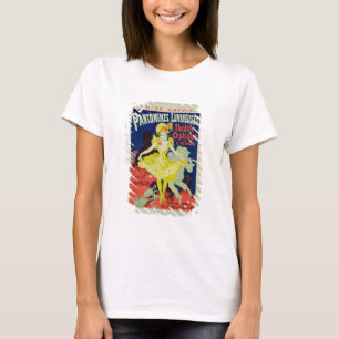 Wiedergabe einer Plakat-Werbung 'Pantomimes L T-Shirt