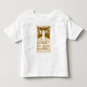 Wiedergabe einer Plakatwerbung der 'Frauen Kleinkind T-shirt