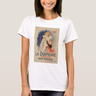 Wiedergabe einer Plakatwerbung 'La Diaphane T-Shirt