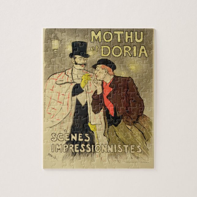 Wiedergabe einer Plakatwerbung 'Mothu und tun (Vertikal)