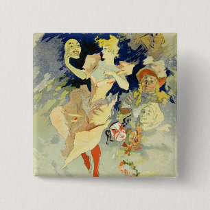 Wiedergabe von "La Danse", 1891 (litho) Button