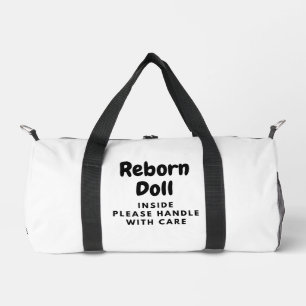 Wiedergeborene Puppe in Tragetasche Duffle Bag