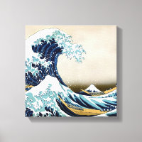 Wiederhergestellte Große Welle vor Kanagawa von Ho