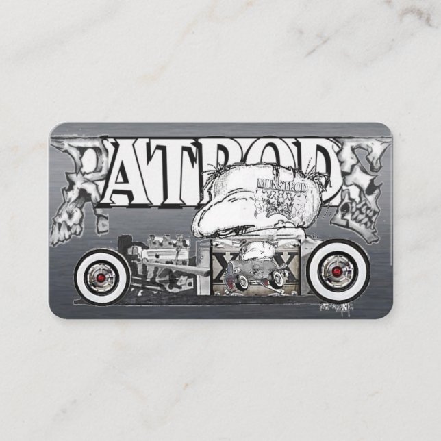 wiederhergestellte Visitenkarte (Vorderseite)