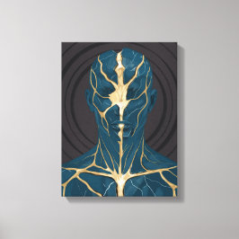 Wiederhergestelltes I B – Healing and Balance Art Leinwanddruck