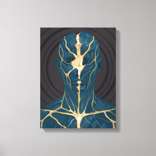 Wiederhergestelltes I B – Healing and Balance Art Leinwanddruck