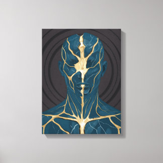 Wiederhergestelltes I B – Healing and Balance Art Leinwanddruck
