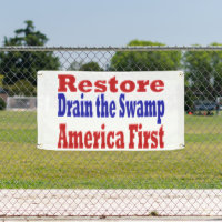 Wiederherstellen Amerika zuerst die Sümpfe rot bla
