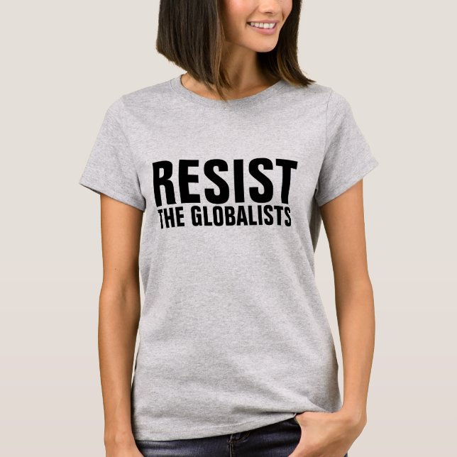 WIEDERHERSTELLUNG DER GLOBALISTISCHEN T - Shirt (Vorderseite)