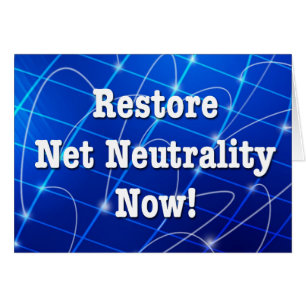 Wiederherstellung der Netzneutralität jetzt!