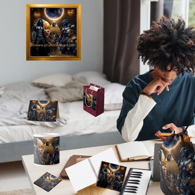 Wiederherstellung der Würde unserer Vorfahren Notizblock (Get the full collection at: https://bit.ly/BlackFutureZazzle)