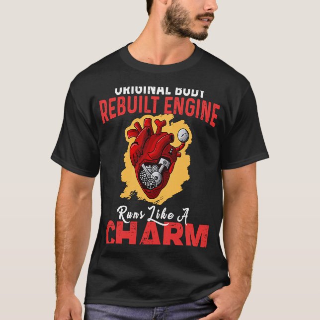 Wiederherstellung des offenen Herzens von Motor-Op T-Shirt (Vorderseite)