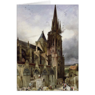 Wiederherstellung die Abtei-Kirche von St Denis im