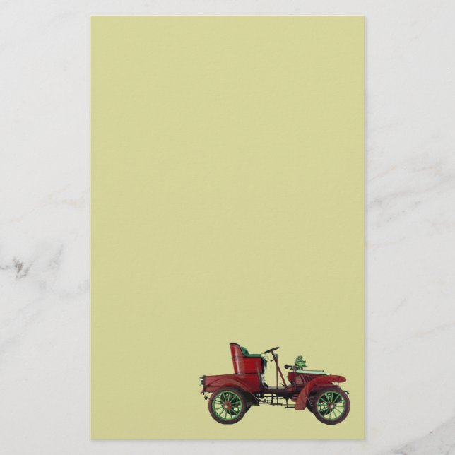 WIEDERHERSTELLUNG VON Auto - AUTOMOTIV Briefpapier (Vorderseite)